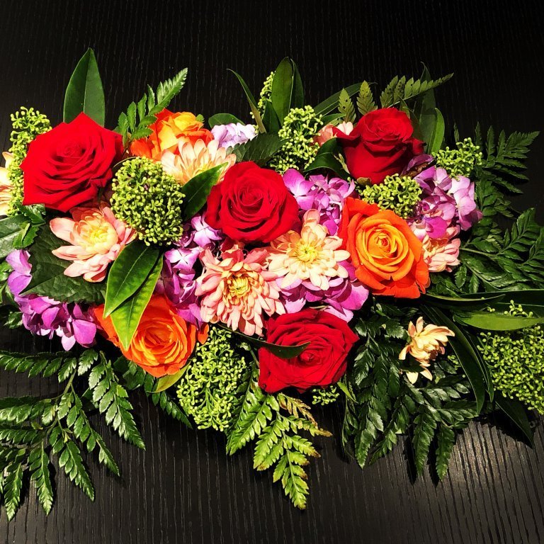 Blómaskreyting frá Kristínu Magnúsdóttur