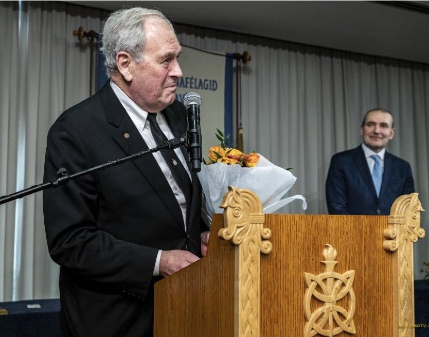 Böðvar Páll Ásgeirsson, heiðursfélagi IMFR