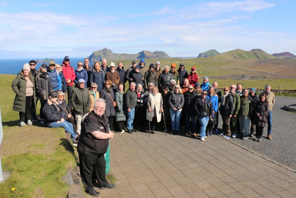 Hópurinn á Stórhöfða